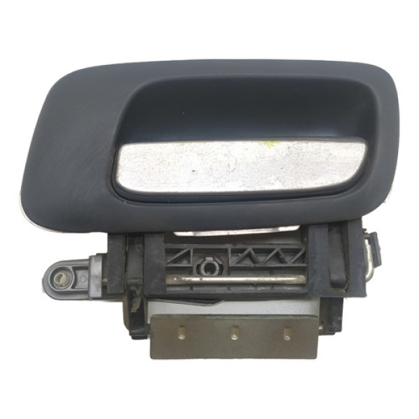 Maçaneta Externa Porta Traseira Esquerda Gm Zafira 2001 Preto Traseira