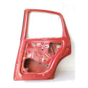 Porta Traseira Direita Citroen C3 2012 Original Traseira Direita Vermelho