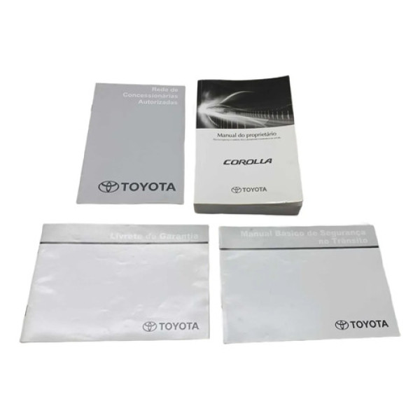 Manual Proprietário Toyota Corolla 2018