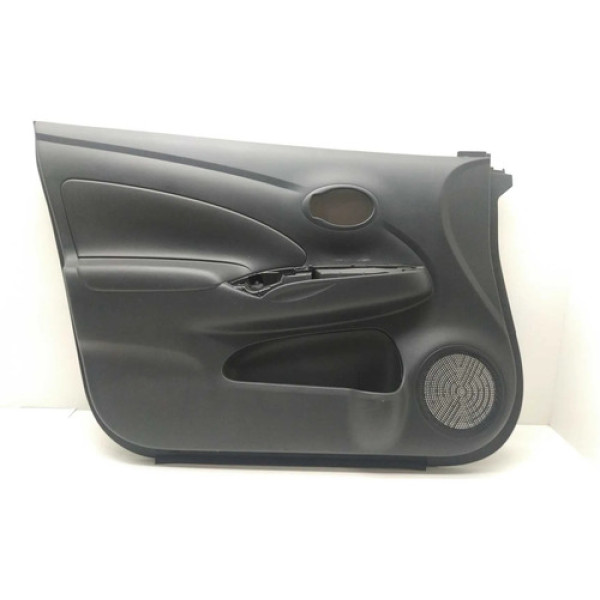 Forro Porta Dianteira Esquerda Nissan Versa 2019 Preto