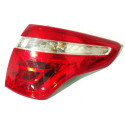Lanterna Traseira Direita Citroen C4 Picasso 2010 A 2014 Direito/passageiro Vermelho