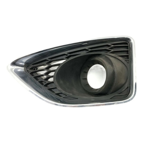 Moldura Grade Farol Milha Esquerdo Ford Fusion 2011 Preto Esquerdo