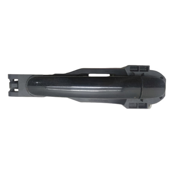 Maçaneta Externa Porta Traseira Esquerda Vw Fox 2010 Preto Traseira