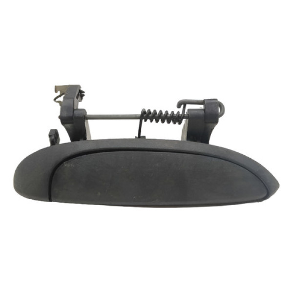 Maçaneta Externa Porta Dianteira Direita Renault Clio 2001 Preto Dianteira