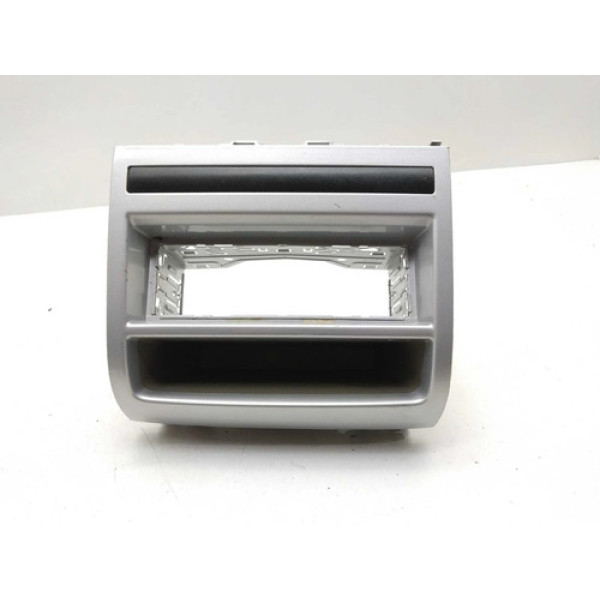 Moldura Central Painel Fiat  Siena 2008 Cinza