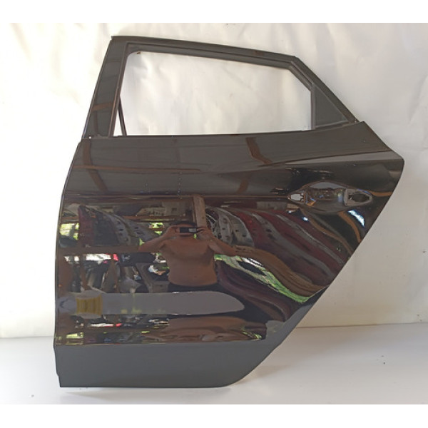 Porta Traseira Esquerda Hyundai Ix35 2014 Traseira Esquerdo Preto