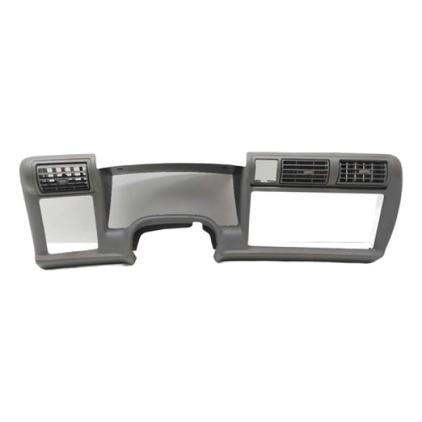 Moldura Instrumentos Painel Chevrolet S10 Blazer 2000 Cinza