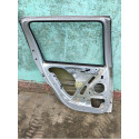 Porta Traseira Esquerda Peugeot 206 207 Sw Escapade Prata  Traseira Esquerdo Prateado
