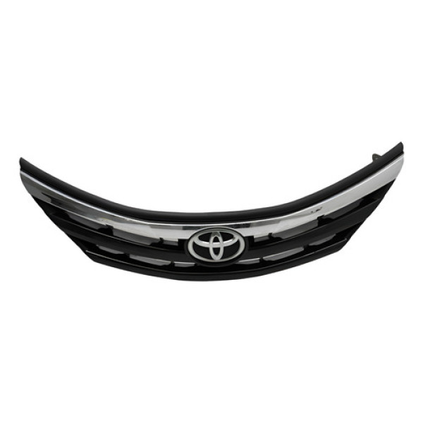 Grade Central Parachoque Dianteiro Toyota Etios 2015 Orig Brilhante