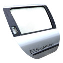 Porta Traseira Direita Peugeot 206 207 Sw Escapade Prata  Traseira Direito Prateado
