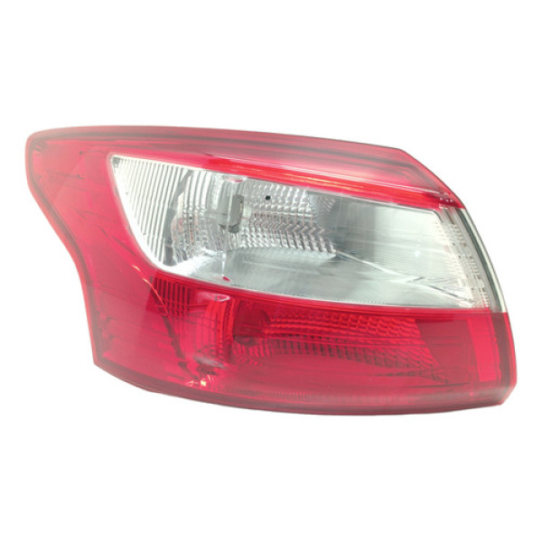 Lanterna Traseira Lado Esquerdo Ford Focus Sedan 2018 Esquerdo/motorista Vermelho