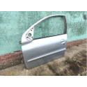Porta Dianteira Esquerda Peugeot 206 207 2002 A 2013 Prata Dianteira Esquerdo Prateado