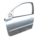 Porta Dianteira Esquerda Peugeot 206 207 2002 A 2013 Prata Dianteira Esquerdo Prateado