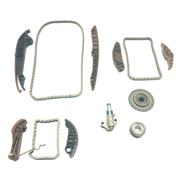 Kit Corrente Comando Motor Volkswagen Tiguan 2.0 2013 Marrom-claro
