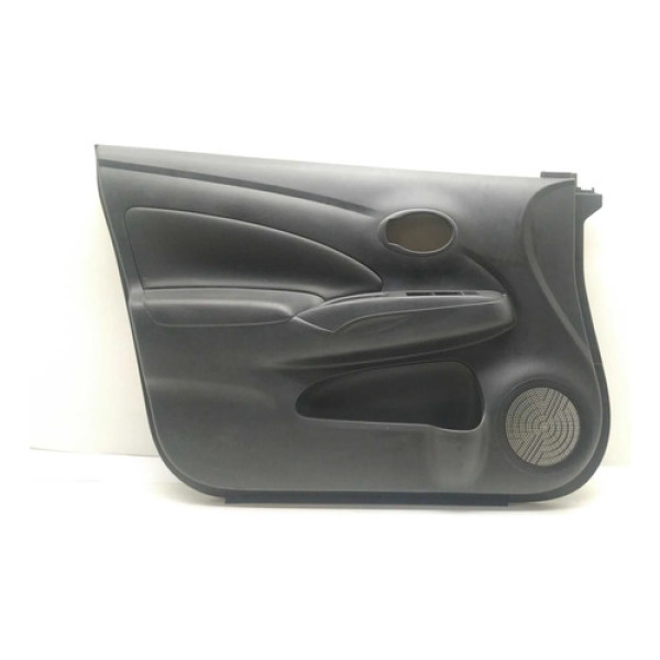 Forro Porta Dianteira Esquerda Nissan Versa 2019 Preto