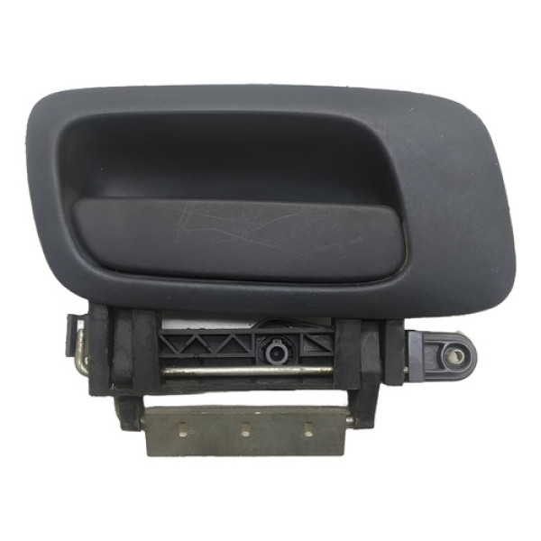 Maçaneta Externa Porta Traseira Direita Gm Zafira 2007 Preto Traseira