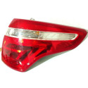 Lanterna Traseira Direita Citroen C4 Picasso 2010 A 2014 Direito/passageiro Vermelho
