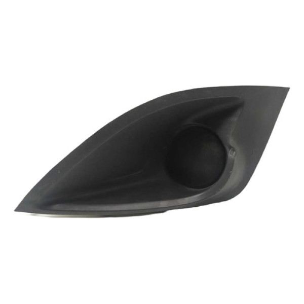 Grade Farol Milha Ford Fiesta Rocam 2011 Preto Esquerdo