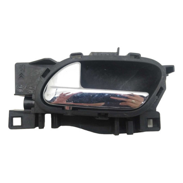 Maçaneta Interna Traseira Esquerda Peugeot 308 2012 Traseira