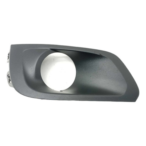 Moldura Grade Farol Milha Lado Esquerdo Chevrolet Onix 2015 Preto Esquerdo