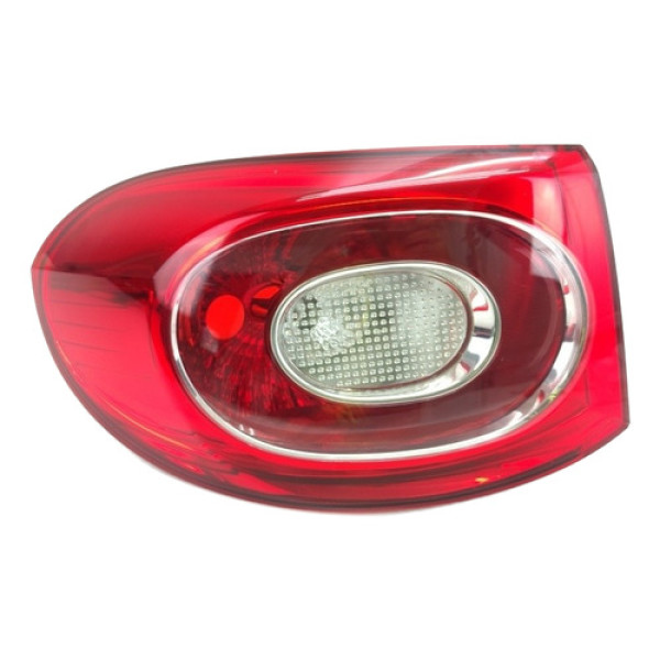 Lanterna Traseira Esquerda Volkswagen Tiguan 2010 Esquerdo/motorista Vermelho