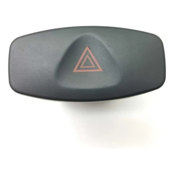 Botão Pisca Alerta Renault Logan 2008 Preto