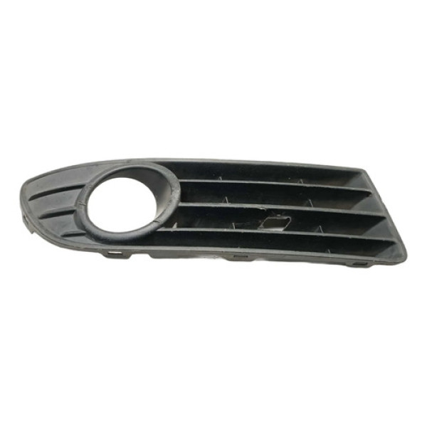 Moldura Grade Farol Milha Direito Volkswagen Polo 2007 Preto Direito