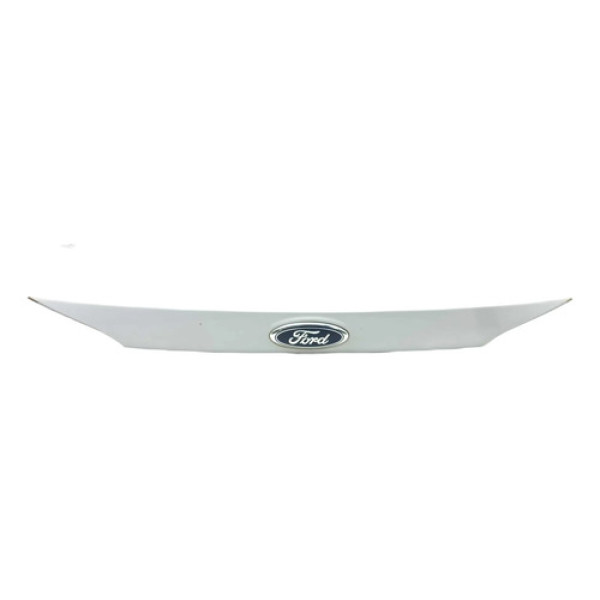 Aplique Tampa Traseira Sedan Ford Focus 2015 Branco