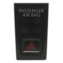 Botão Pisca Alerta Volkswagem Jetta 2014 15 Preto