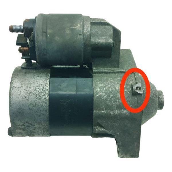 Motor Partida Arranque Nissan March 2013 (detalhe)