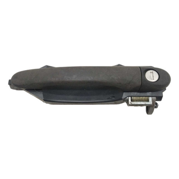 Maçaneta Externa Porta Dianteira Esquerda Fiat Palio 2010 Preto Dianteira