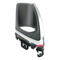Moldura Grade Farol Milha Direito Chevrolet Cobalt 2015 Preto Direito