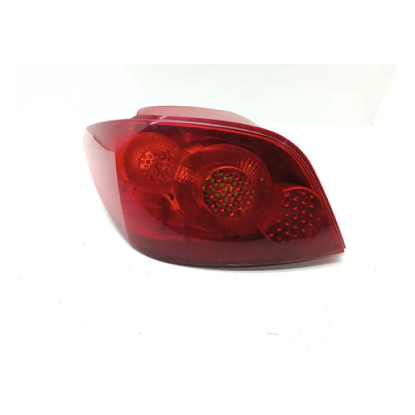 Lanterna Traseira Lado Esquerdo Peugeot 307 2011 Esquerdo/motorista Vermelho
