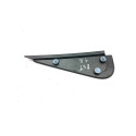 Moldura Externa Porta Traseira Esquerda Renault Duster 2015 Preto