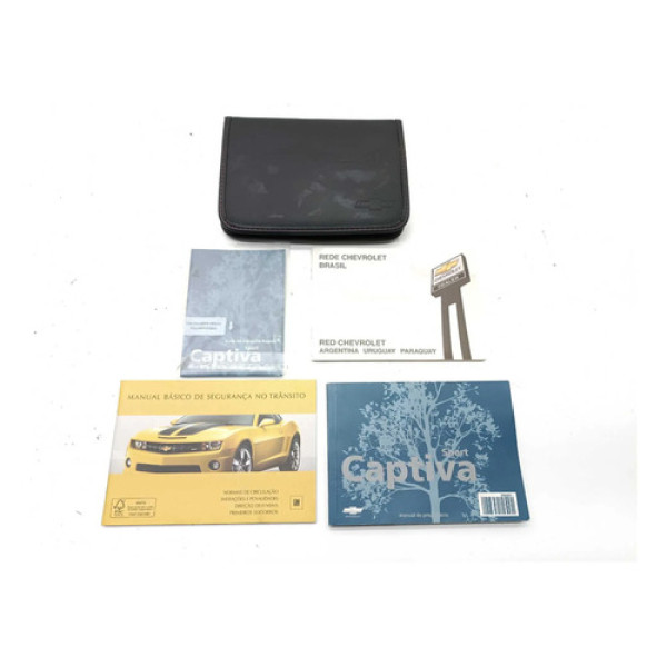 Manual Proprietário Chevrolet Captiva 2008 Preto