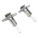 Par Fechadura Tampa Traseira Chevrolet S10 2014 Original 