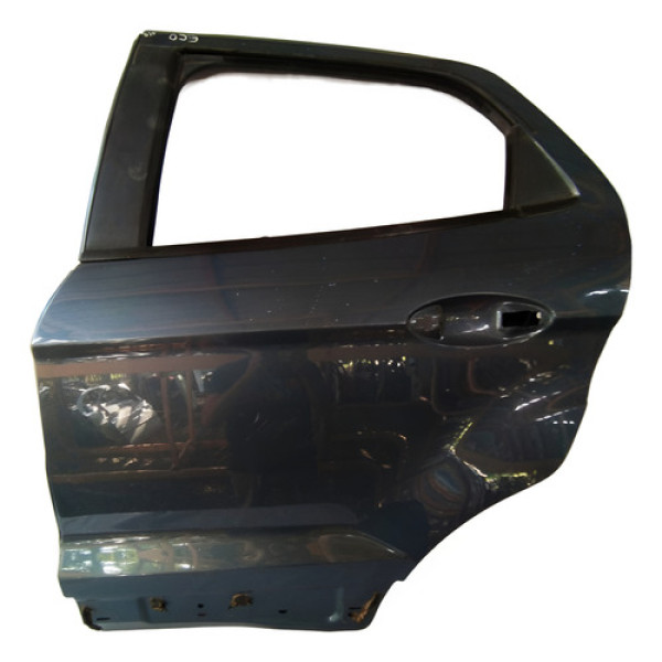 Porta Traseira Esquerda Ford Ecosport 2015 Original Traseira Esquerdo Azul-escuro