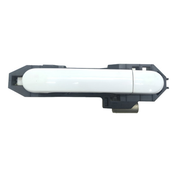 Maçaneta Externa Dianteira Direita Nissan Livina 2014 Branco Dianteira
