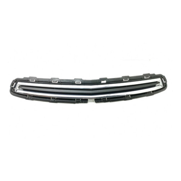 Grade Superior Parachoque Dianteiro Chevrolet Prisma 2015 Preto Brilhante