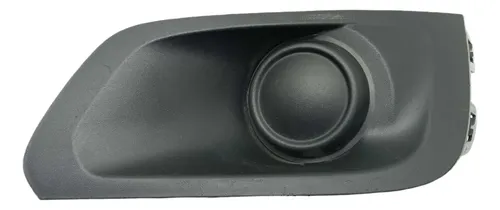 Moldura Grade Farol Milha Lado Direito Chevrolet Onix 2015 Preto Direito