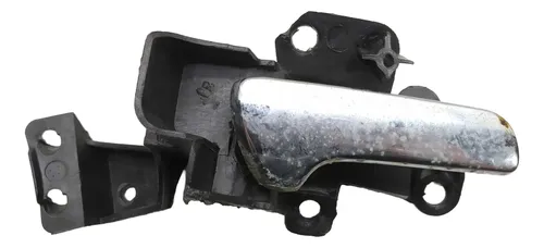 Macaneta Interna Dianteira Direita Gm Zafira 2005 Prateado Dianteira