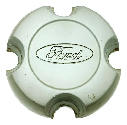 Calota Central Roda Ford Fiesta 2003 Cinza