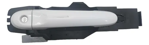 Maçaneta Porta  Externa Dianteira Esquerda Nissan March 2019 Branco Dianteira