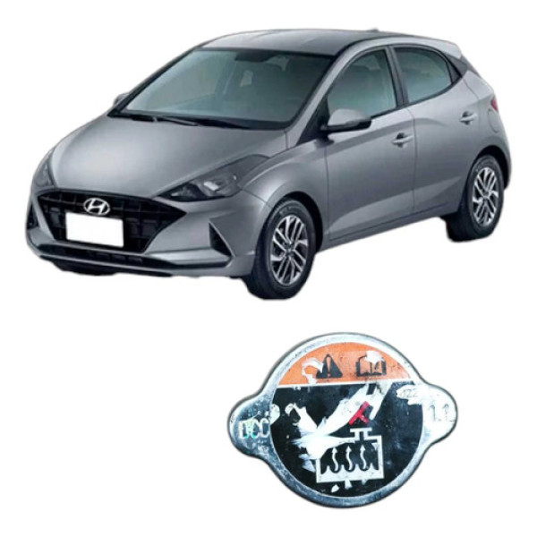 Tampa Calefaçao Radiador Hyundai Hb20 2022 1.0 3c