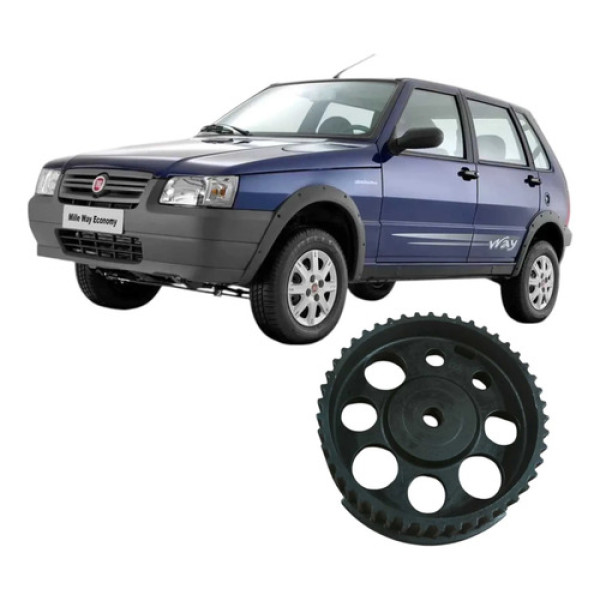 Polia Comando Válvula Motor Fiat Uno 2007 1.0 Original 