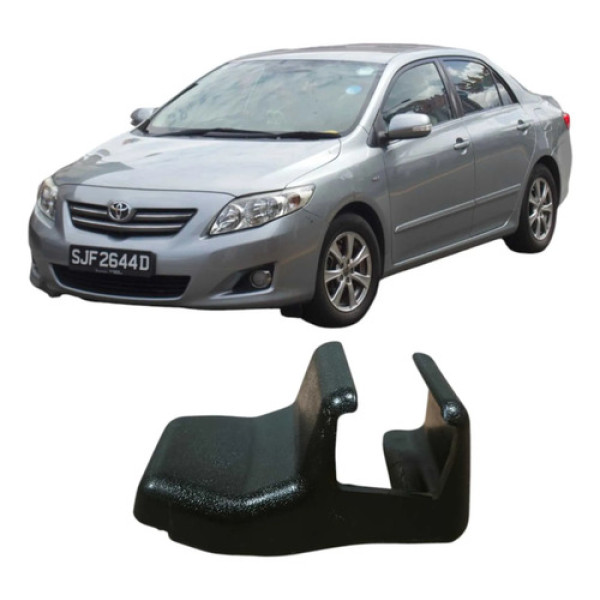 Acabament Trilho Banco Motorista Corolla 2008 1.8 7213802040 Preto
