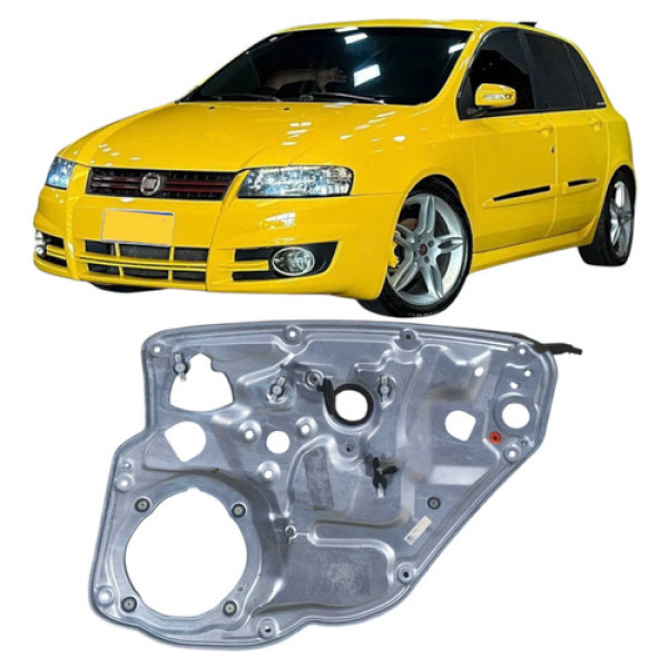 Suporte Máquina Vidro Traseiro Direito Fiat Stilo 2009