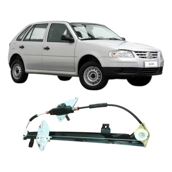 Maquina Vidro Traseira Esquerda Vw Gol 2009 1.0 Original