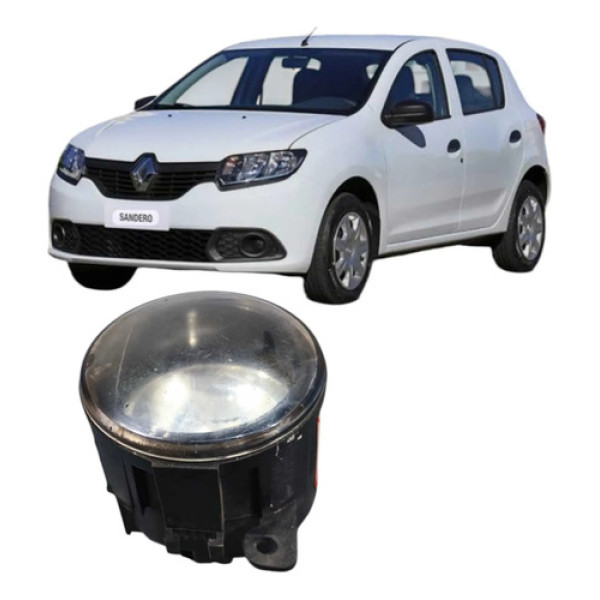 Farol Milha Direito Renault Sandero 2014 2015 2016 2017 2018 Branco