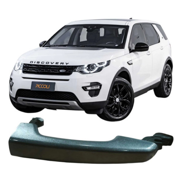 Maçaneta Porta Traseira Esquerda Discovery Sport 2018 2.0 Cinza Traseira